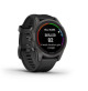 fēnix 7S Pro – Sapphire Solar Edition Carbon Grey DLC Titanium with Black Band - 010-02776-11 - Garmin